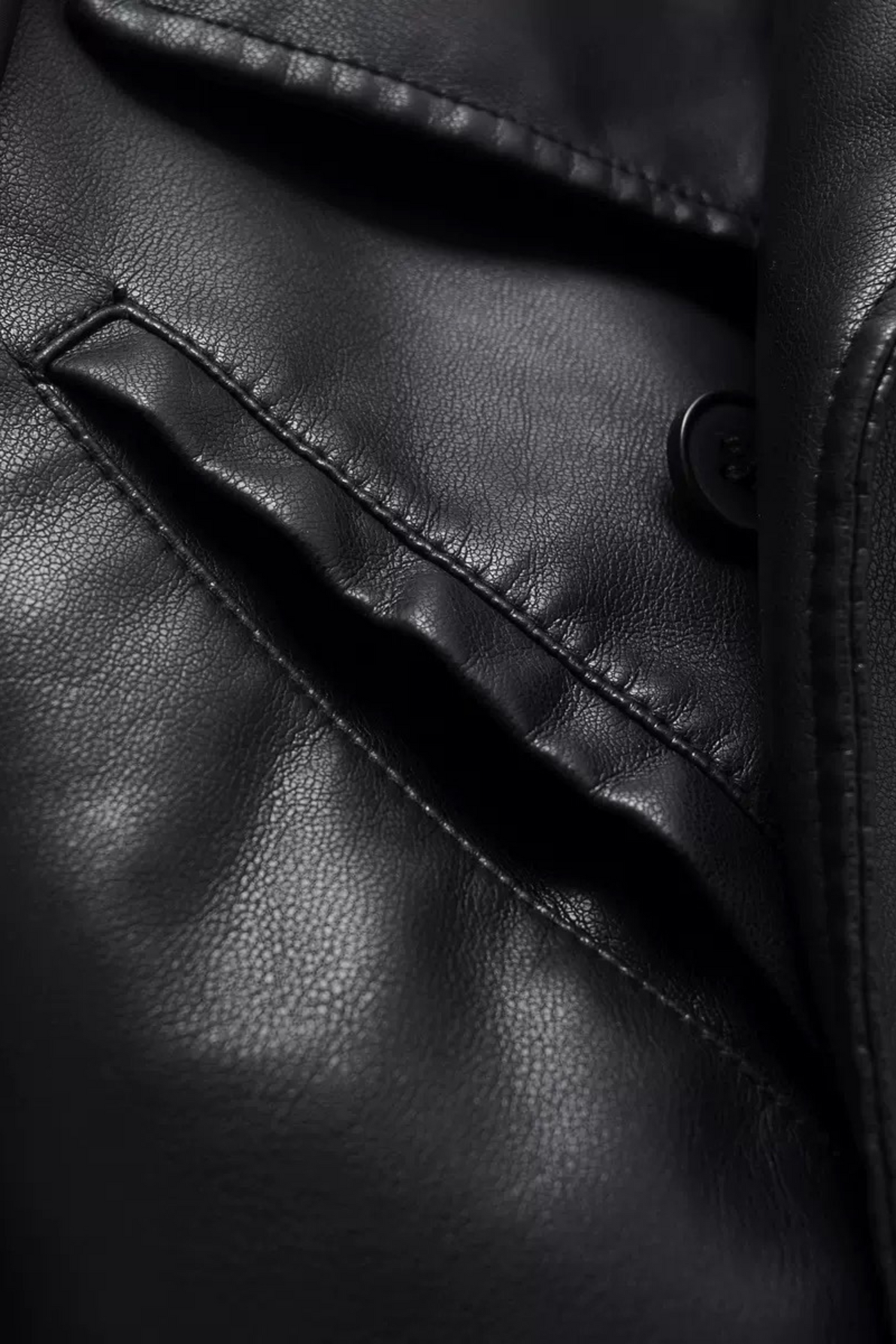 YUNG - KUNSTLEDERJACKE