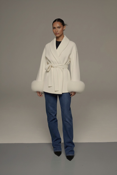 KATE – PREMIUM MANTEL MIT ECHTFELL