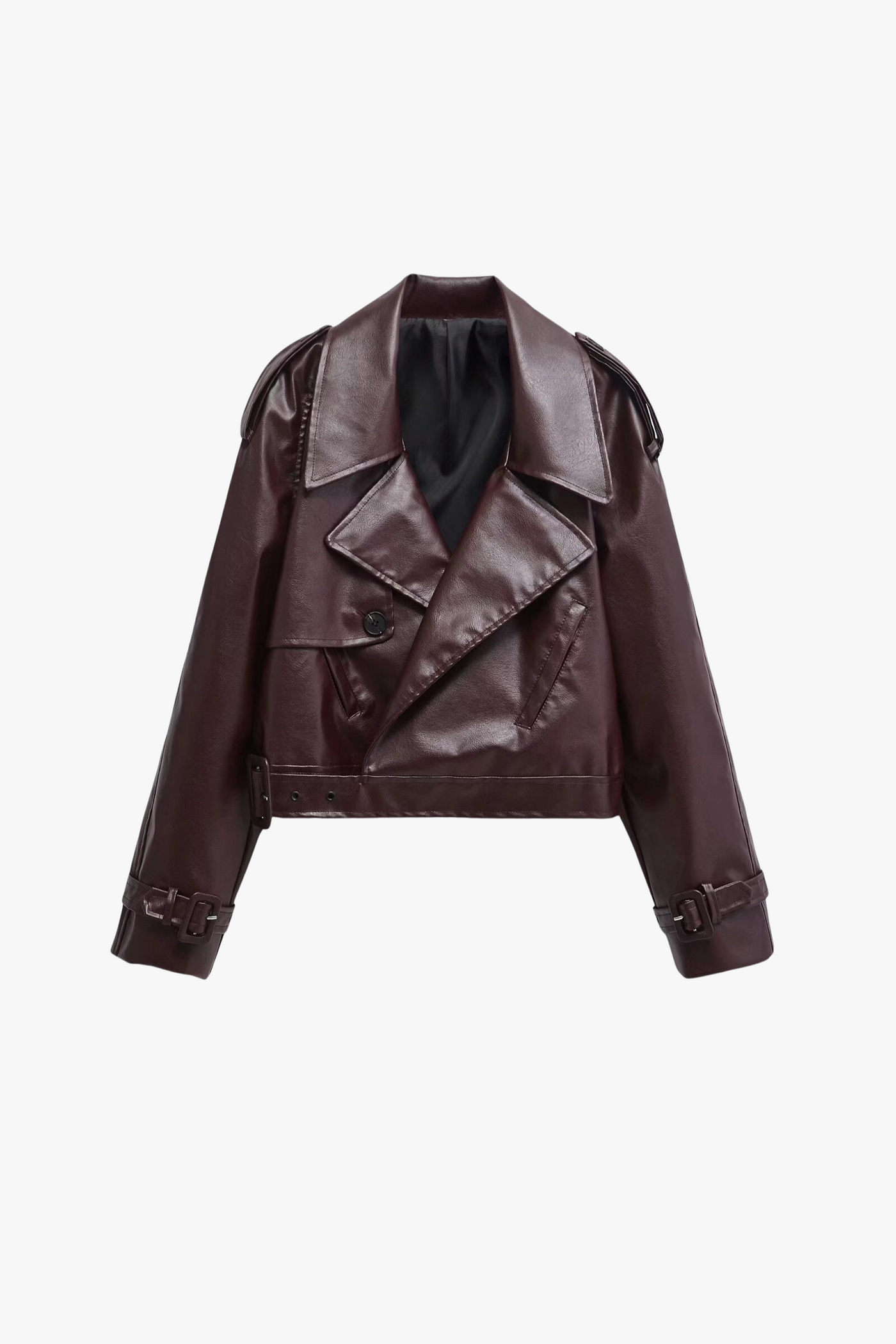 YUNG - KUNSTLEDERJACKE