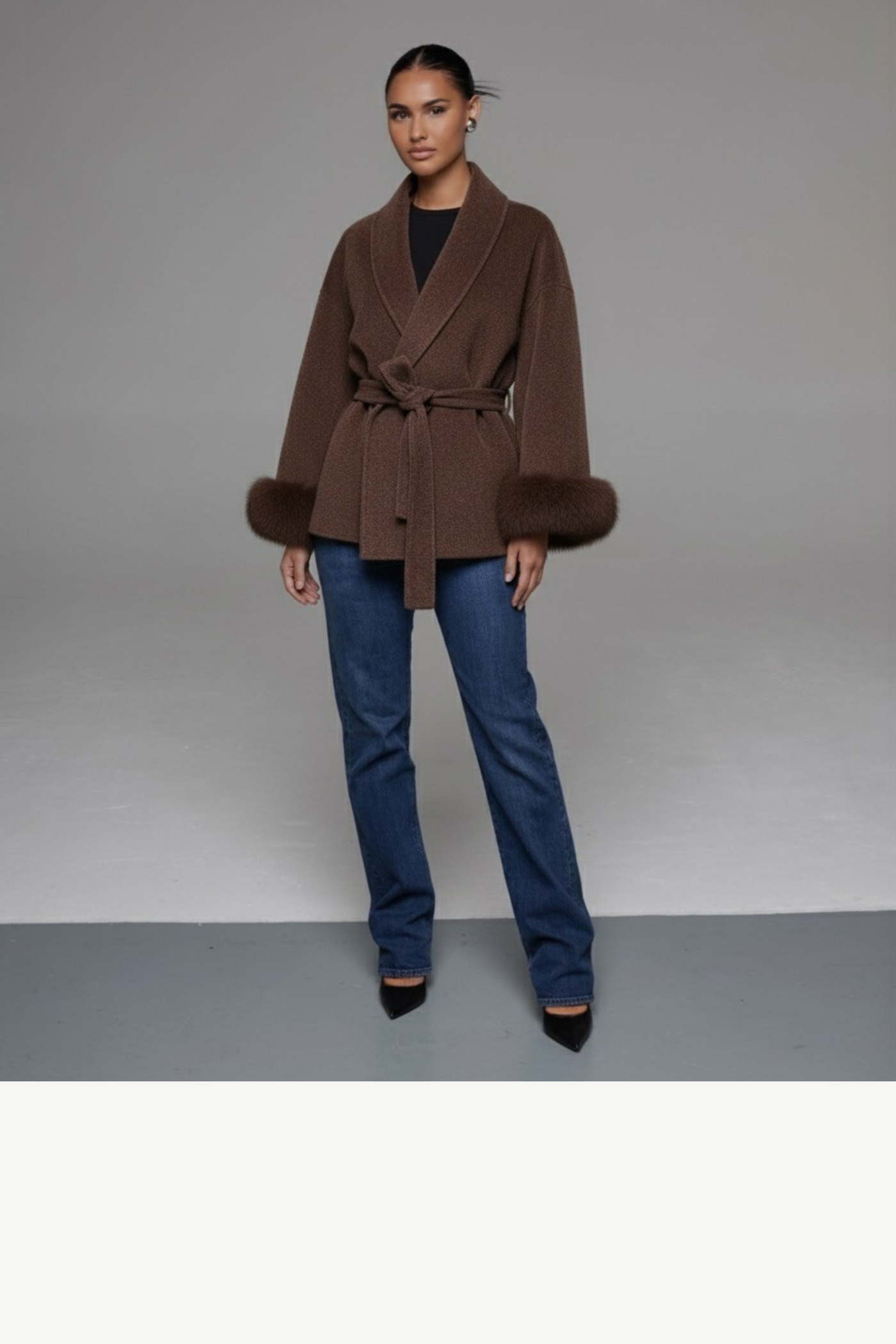 KATE – PREMIUM MANTEL MIT ECHTFELL